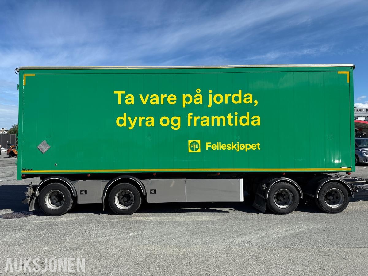 2023 Scania R590 XT Med He-Plan Fliskassehenger